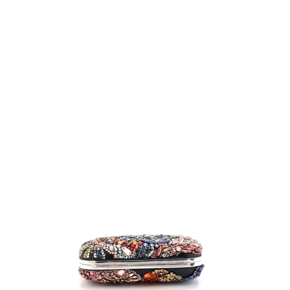 Alexander McQueen Small Hieronymus Knuckle Box Clutch Embellished Leather - Picture 4 of 5